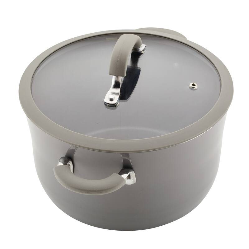 Rachael Ray Cook + Create Aluminum Nonstick Cookware Pots and Pans Set