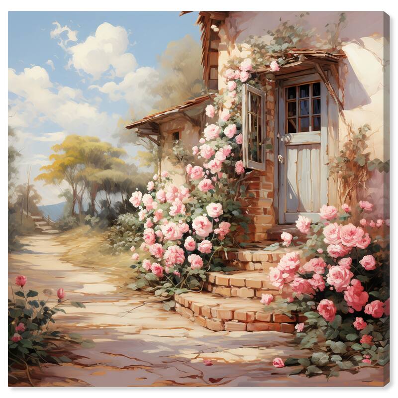 Wynwood Studio Canvas Classic and Figurative Cottage Cozy Home Brown and Cabin & Lodge Wall Art Canvas Print