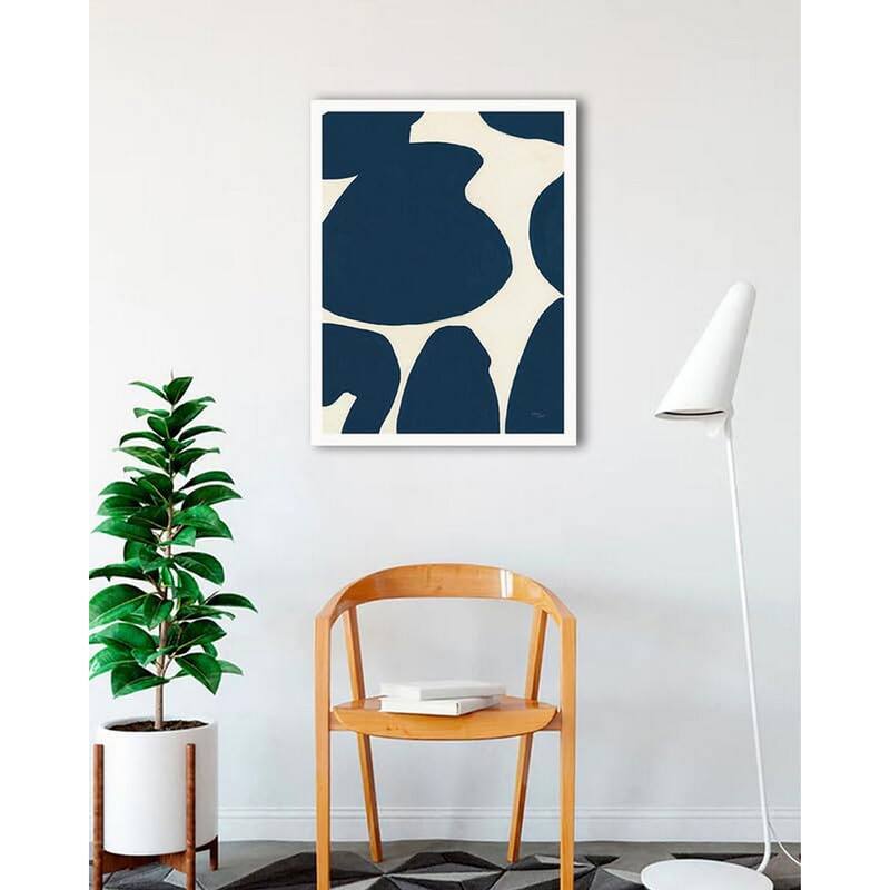 Playful II Framed Poster - 24 x 32 Inch - White