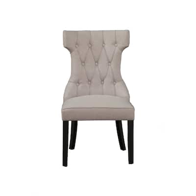Alpine Furniture Manchester Set of 2 Upholstered Side Chairs