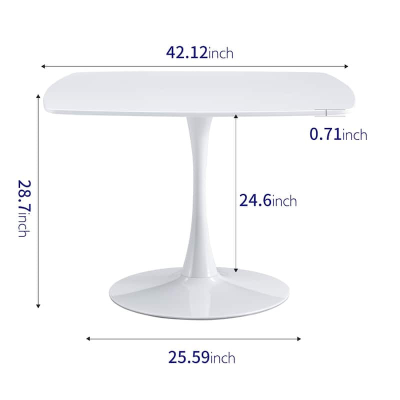 42.1" Living Room Dining Table for 4-6 People