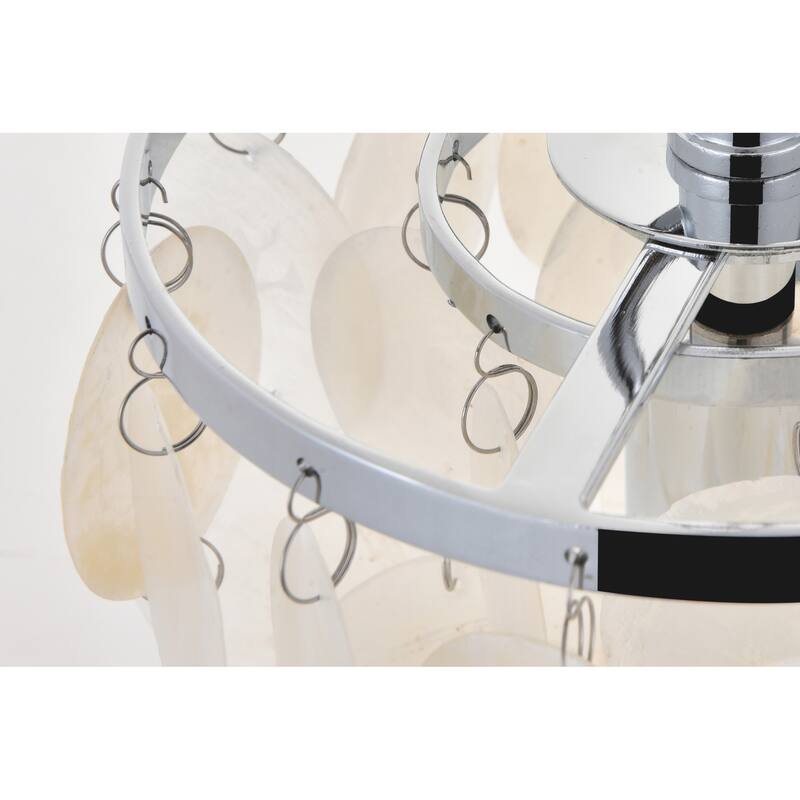 Elegant Lighting Selene Single Light 6" Wide Mini Pendant