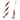 2-in-1 Upright-Handheld Vacuum Cleaner- Red - 26" x 5" x 4"
