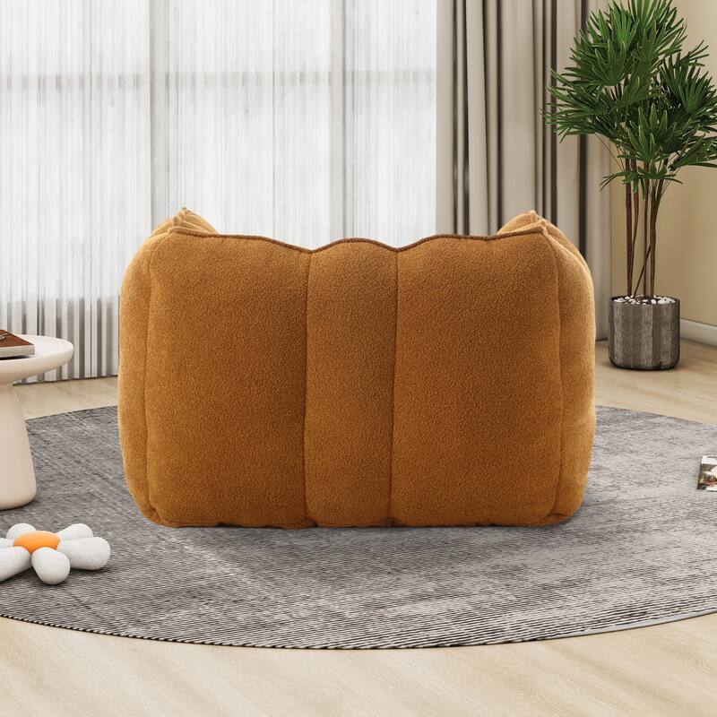 Lazy Bean Bag Couch Chairs for Adults with Ottoman