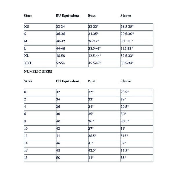 Tommy hilfiger tee size chart clearance