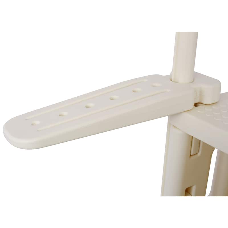 Heavy Duty Pool Ladder, 4-Step Safety with Handrails, 400lb Capacity