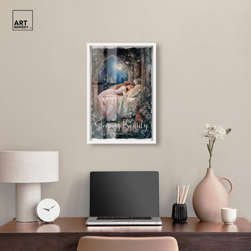 Classic Sleeping Beauty Shadowbox by Art Remedy