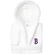 preview thumbnail 75 of 78, Sweet Kids 100% Polyester SUPER PLUSH Double Brushed Hooded Bathrobe with Purple Bookman Monogram B - Large