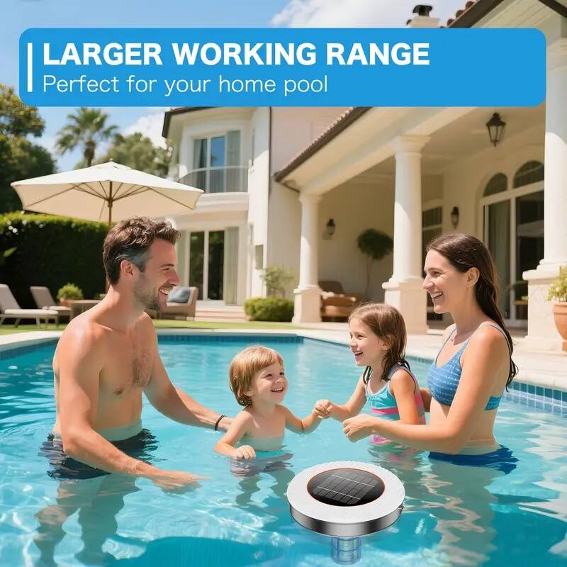 Solar Pool Ionizer Floating Pool Cleaner