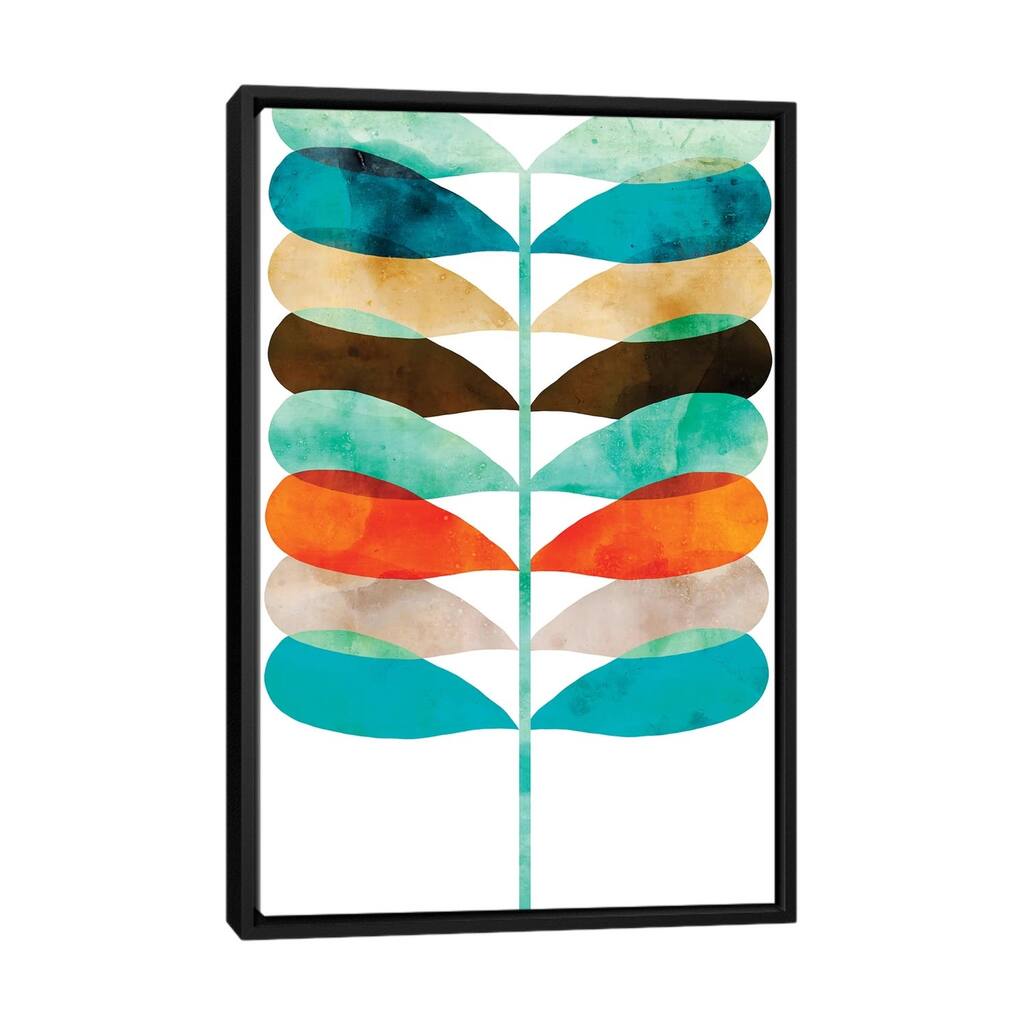 iCanvas "Mod Fern" by Aimee Wilson Framed Canvas Print