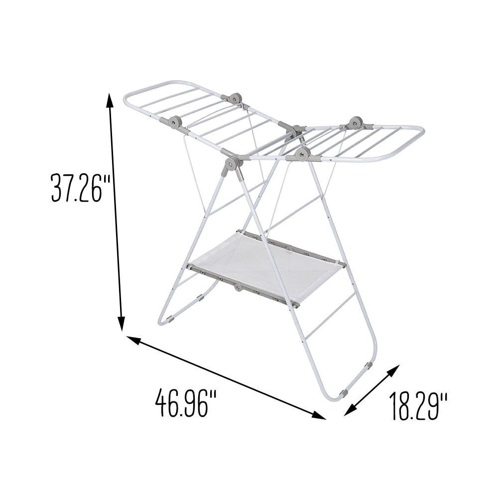 Winged clothes hotsell drying rack