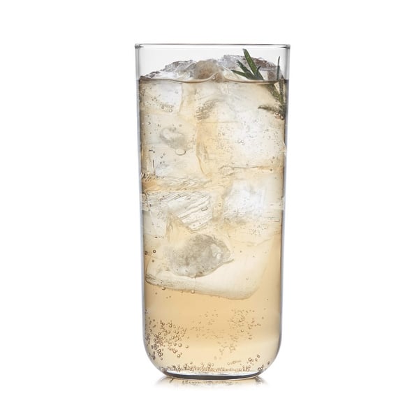 Libbey Polaris Tumbler Glasses, Axis, 17.75-ounce, Set of 8 - Set of 8