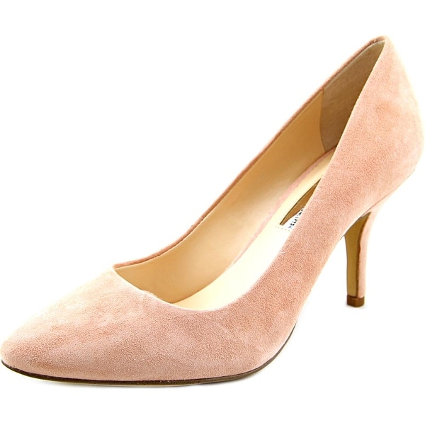 INC International Concepts Zitah Women Pointed Toe Suede Pink Heels