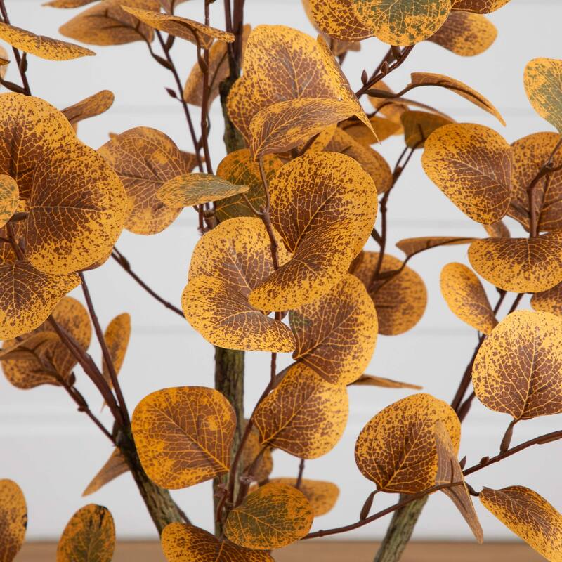 3-ft Autumn Eucalyptus Artificial Tree - Green