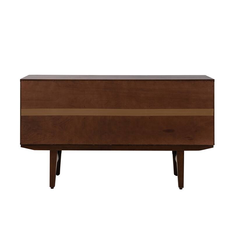 Joanna Modern Carved Geometric Patterns Sideboard By HULALAHOME