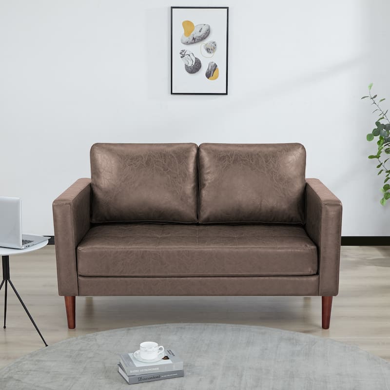 Artdeco Home - Orlando loveseat sofa - Brown