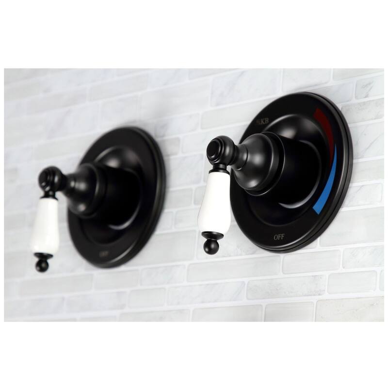 Kingston Brass Vintage Tub and Shower Trim Package with 1.8 GPM Single