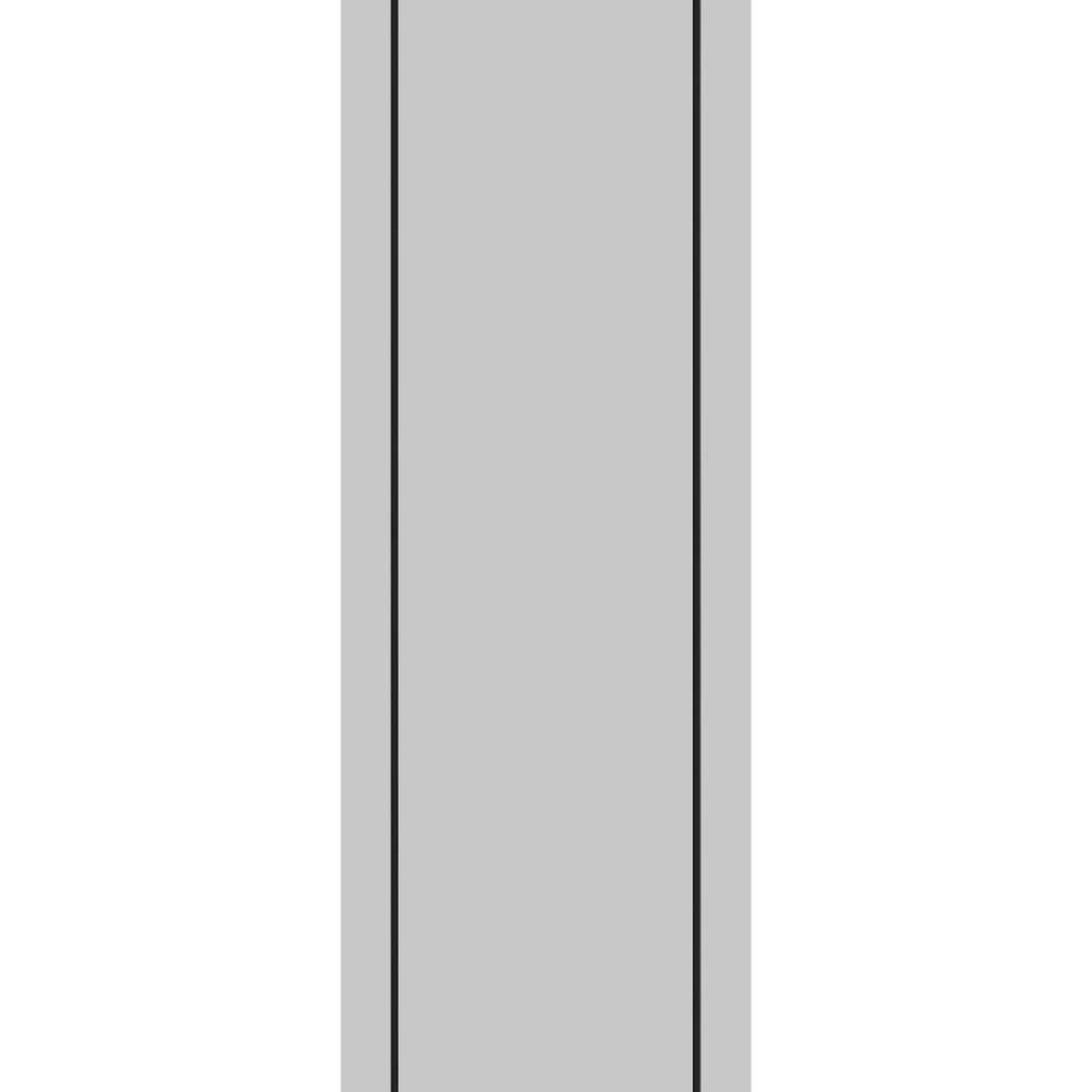 Slab Barn Door Panel 28 x 80 Planum 0016 Grey Matte with Sturdy Finished