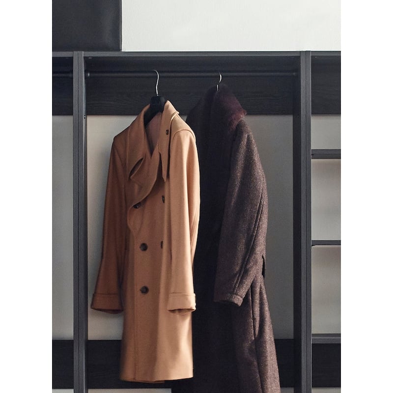 Prosper Gray Freestanding Walk in Wood Closet System