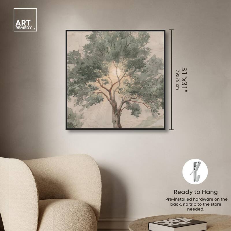 Emanating Branches II Canvas by Art Remedy