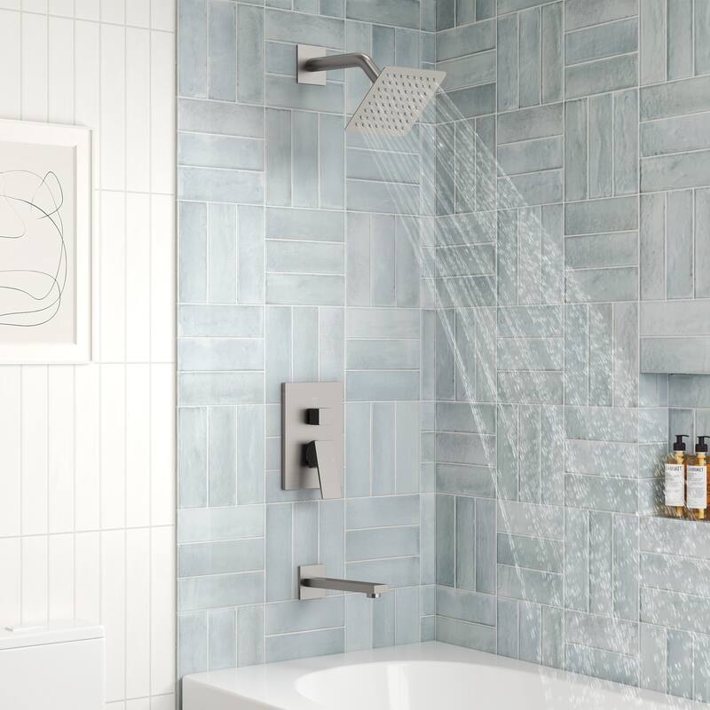 Wall Mounted Shower System Bathtub Facuet Set, Tub And Shower Trim Kit