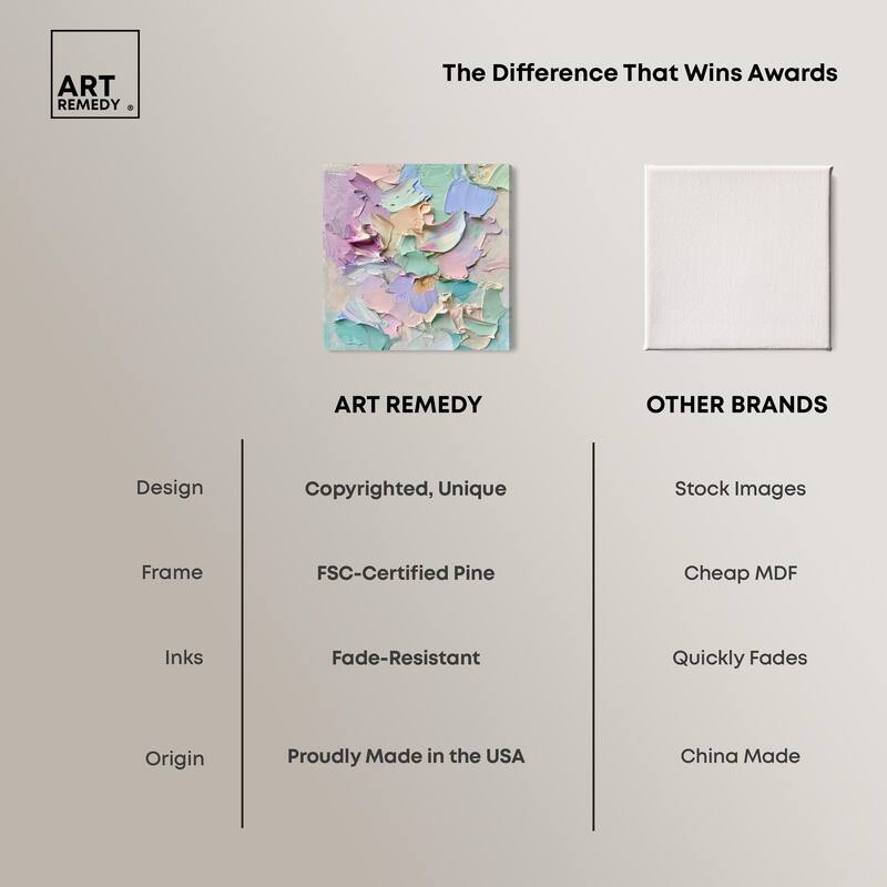 Flowing Mousse II Canvas by Art Remedy, Gallery Wrapped