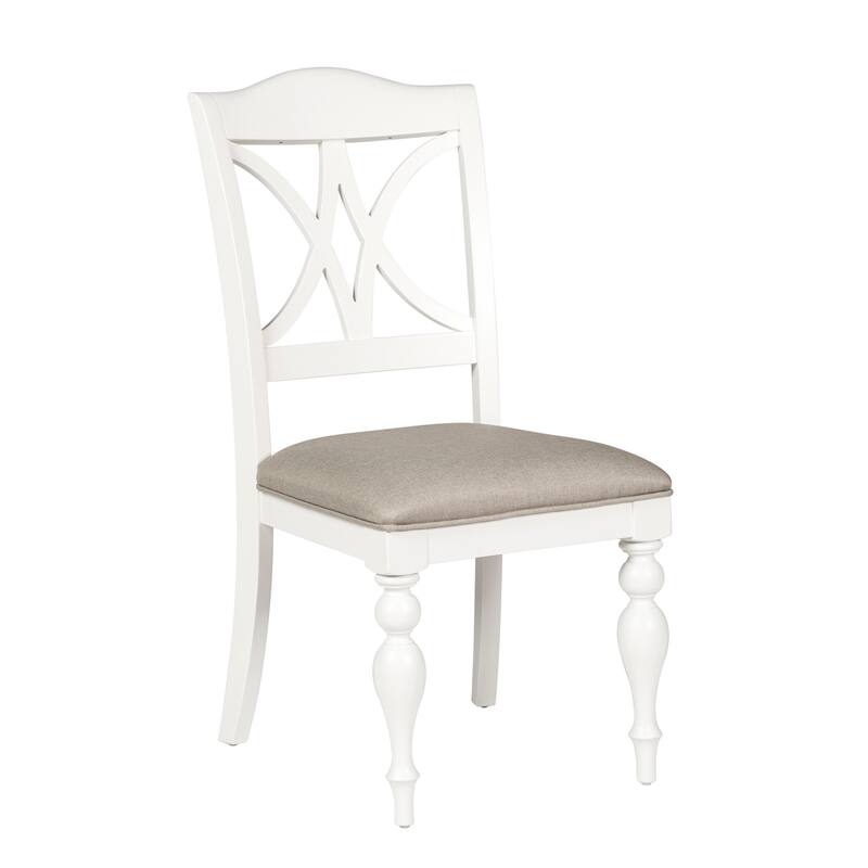 Summer House Oyster White 5 Piece Rectangular Table Set