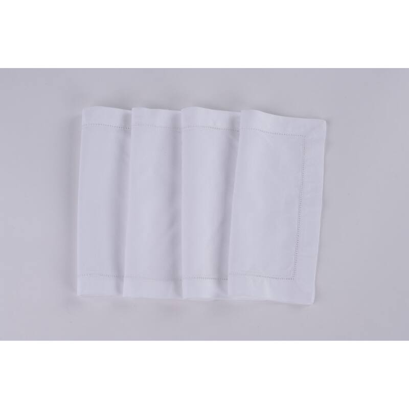 Milan, Cotton Sateen, Cocktail Napkin Set (Set of 4)