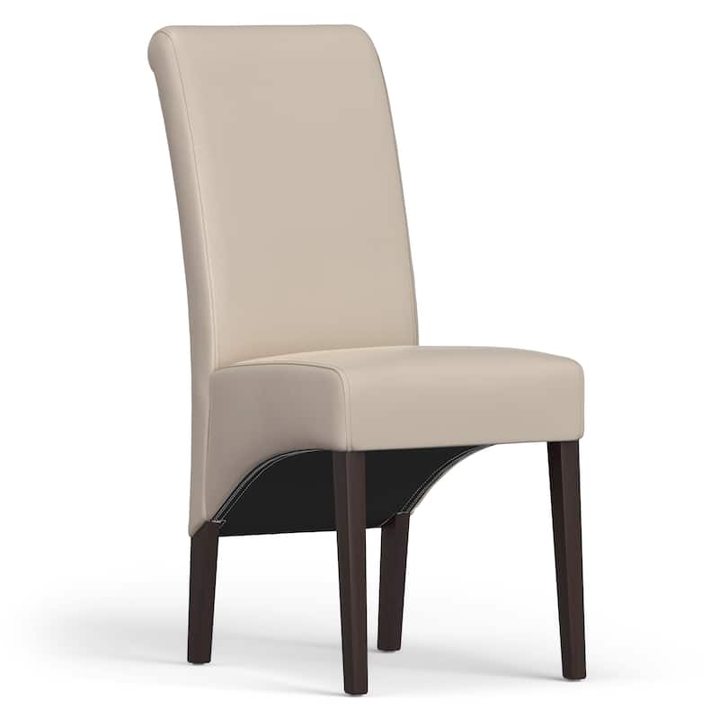 WYNDENHALL Franklin Transitional Deluxe Parson Dining Chair (Set of 2) - 17.7"w x 19.7"d x 40.2"h