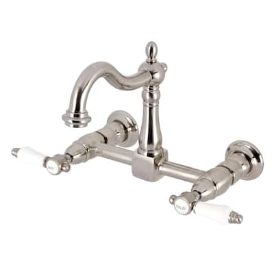 Kingston Brass KS126.BPL Bel-Air 1.8 GPM Wall Mounted Widespread