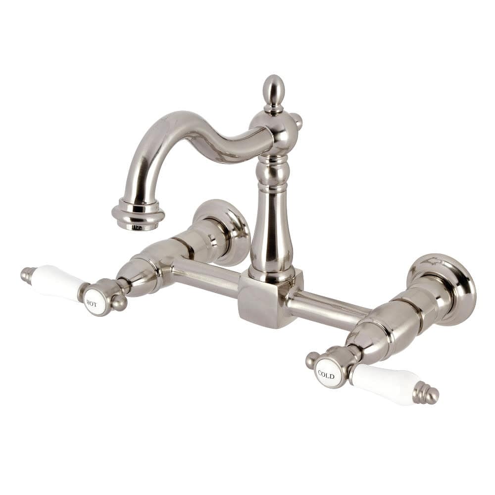 Kingston Brass KS126.BPL Bel-Air 1.8 GPM Wall Mounted Widespread