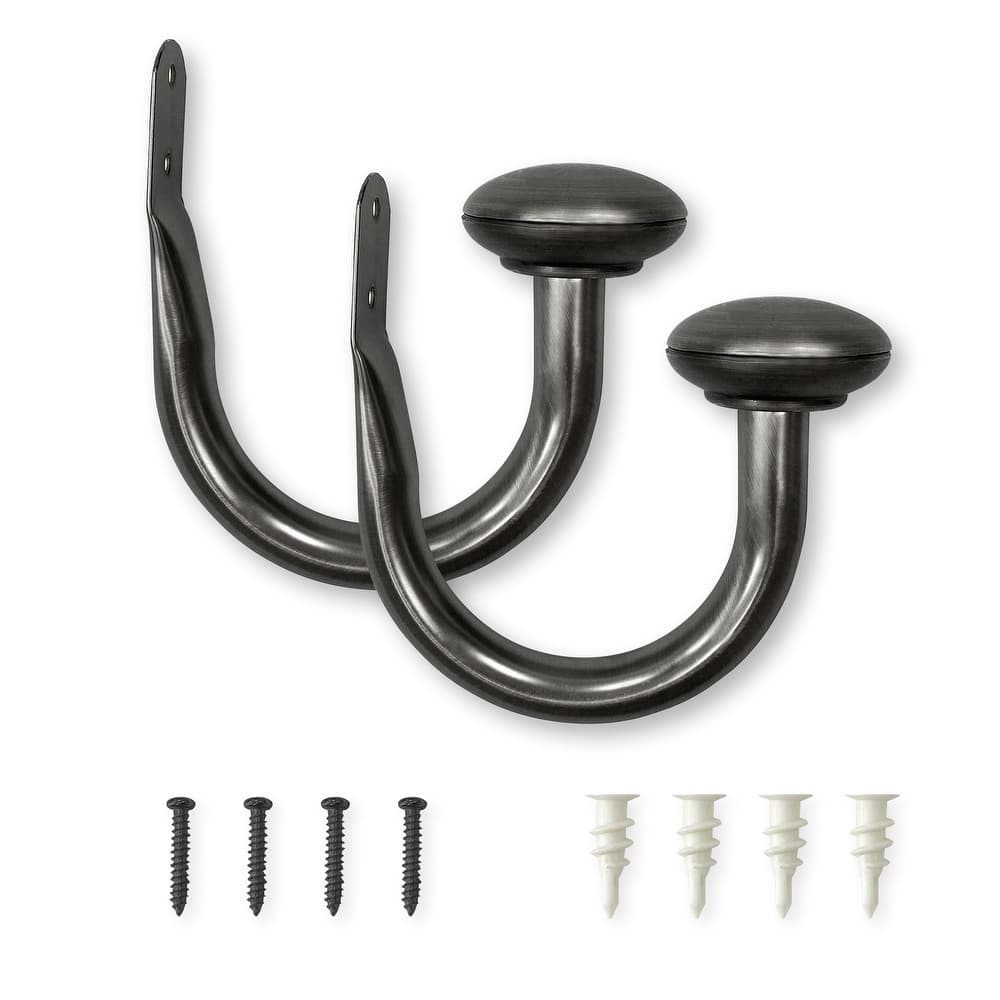 Lumi 3/4 in. Dia. Curtain Holdback (2-Pack / 4-Pack)