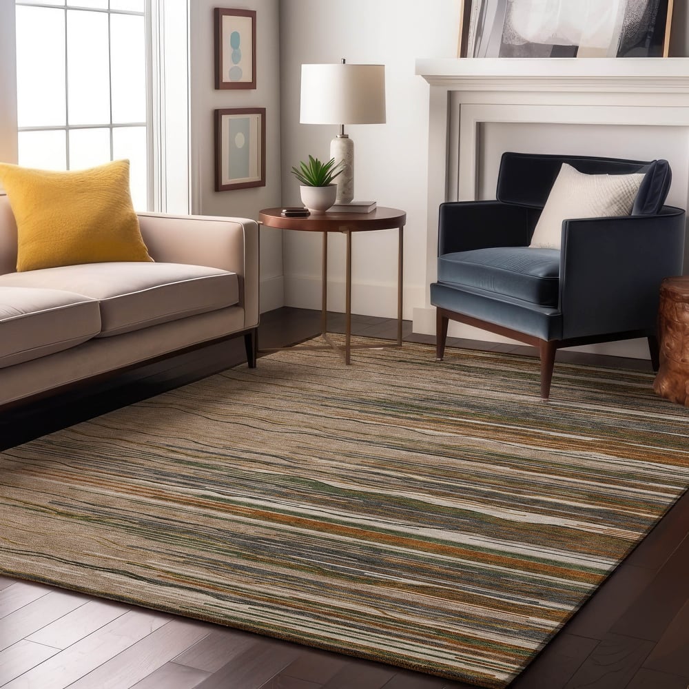 Premium Washable Super Soft Solid Landscape Mayfield Rug