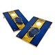 preview thumbnail 1 of 3, Vintage Worcester State University Lancers Regulation 2x4 Cornhole Set