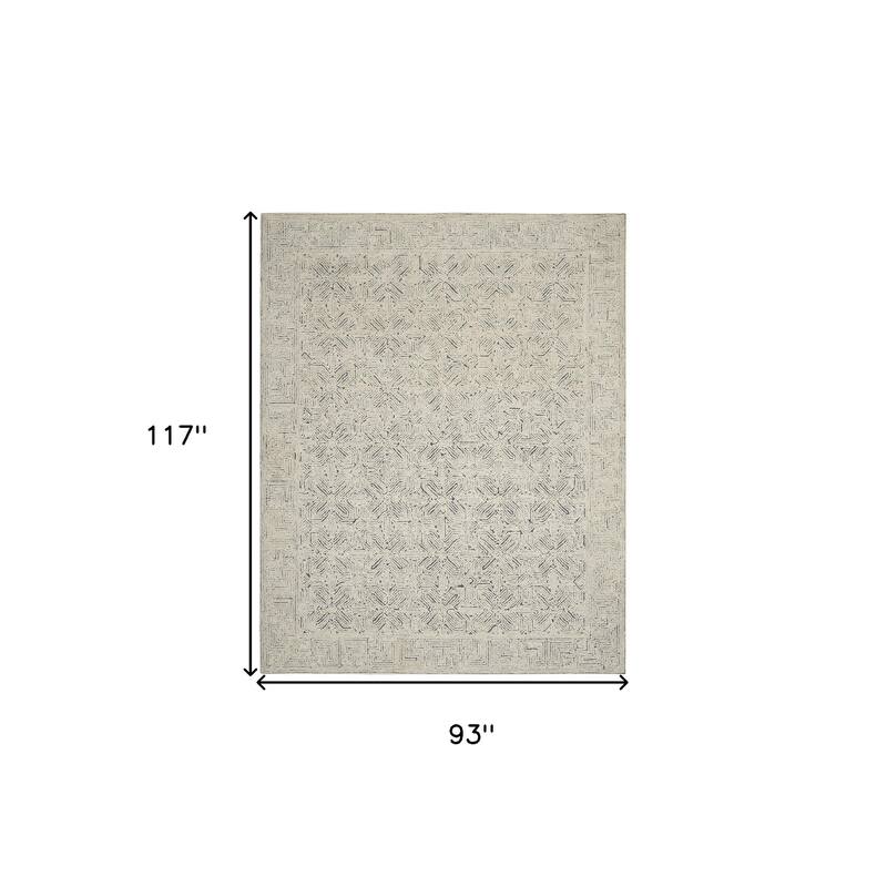 Duruq Power Loomed Abstract Modern Soft Area Rug By HomeRoots