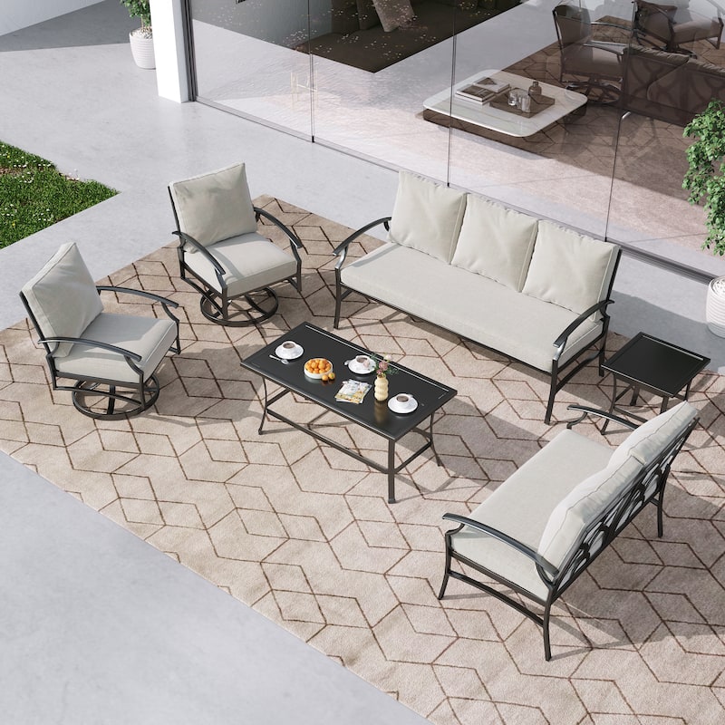 DREAMSIDEA Outdoor Furniture Conversation Patio Set
