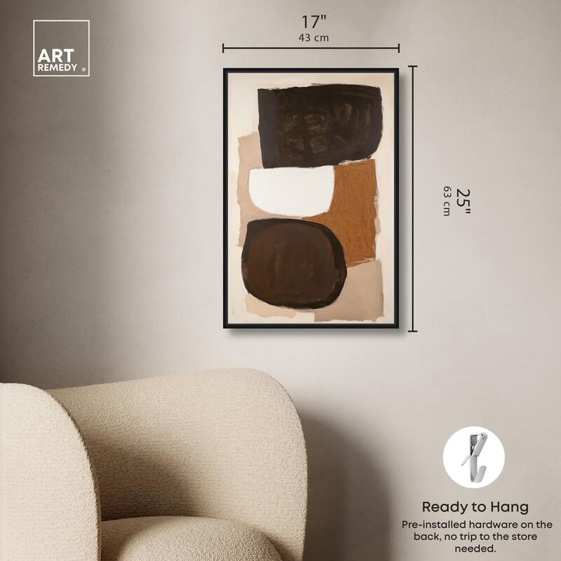 Asymmetrical Balance II Canvas by Art Remedy