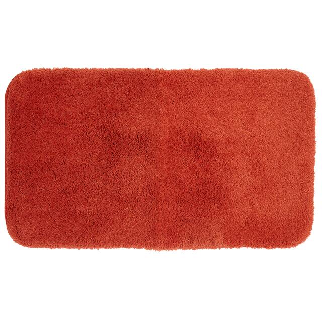 Mohawk Pure Perfection Solid Patterned Bath Rug - 1'8" x 5' - Orange