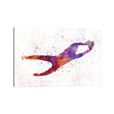 iCanvas "Soccer Football Player Goalkeeper Young Man" by Paul Rommer Canvas Print