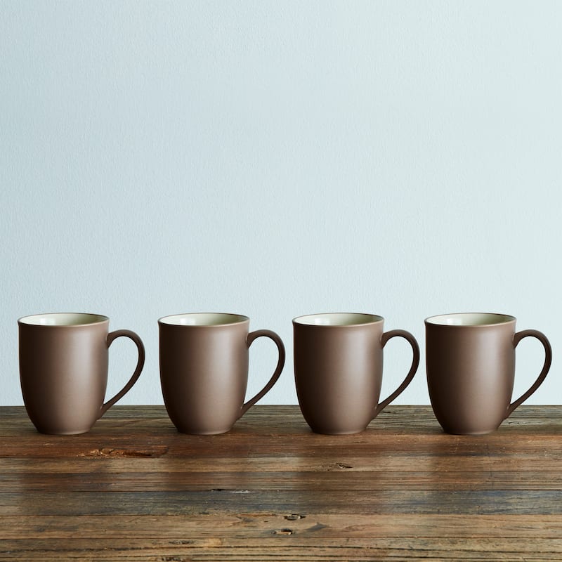 Noritake Colorwave Set Of 4 XL Large Mugs, 18 Oz.