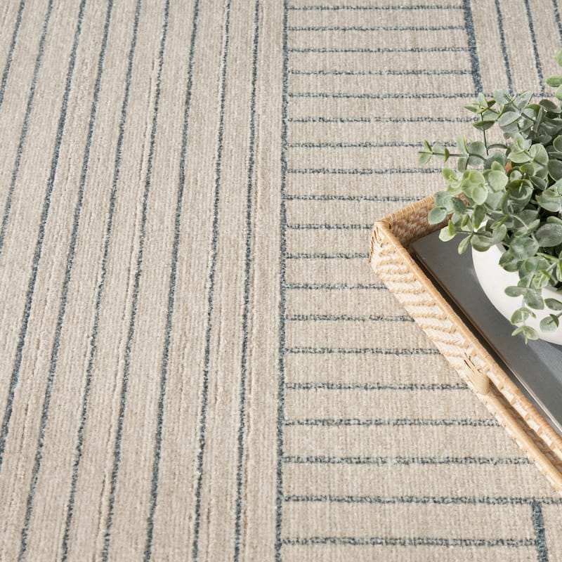 Nourison Washable Decor Indoor only Machine Washable Scandinavian Area Rug