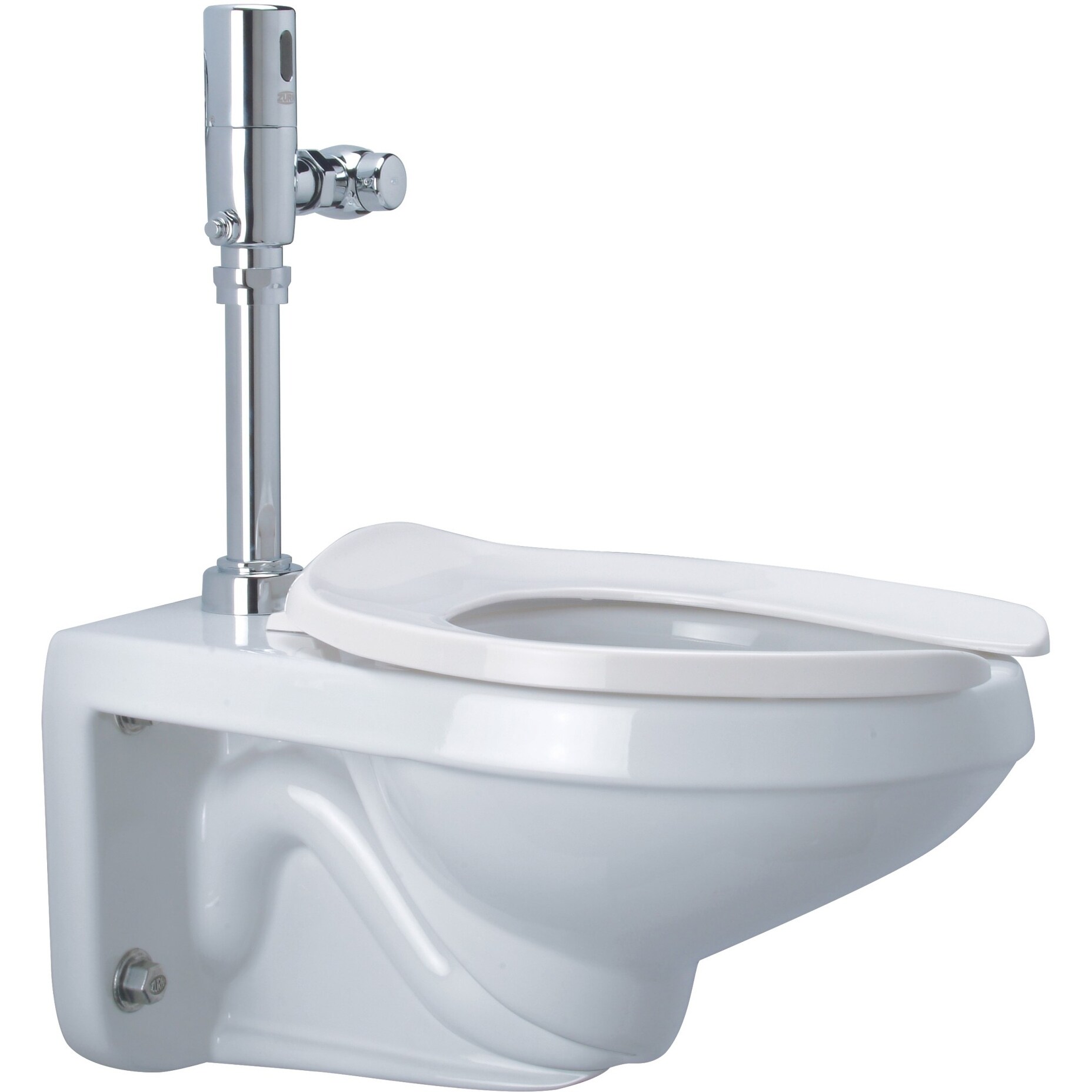 Zurn Z5615 Bwl 1 28 Gpf Wall Mounted Elongated Toilet Bowl Only White