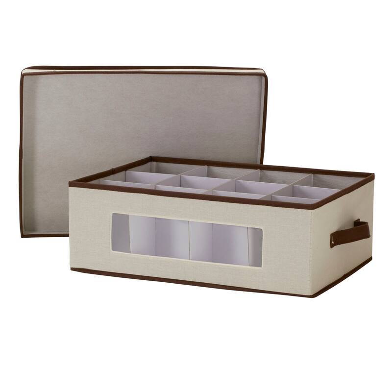 Household Essentials Mug and Tumbler Vision China Storage Box Chest