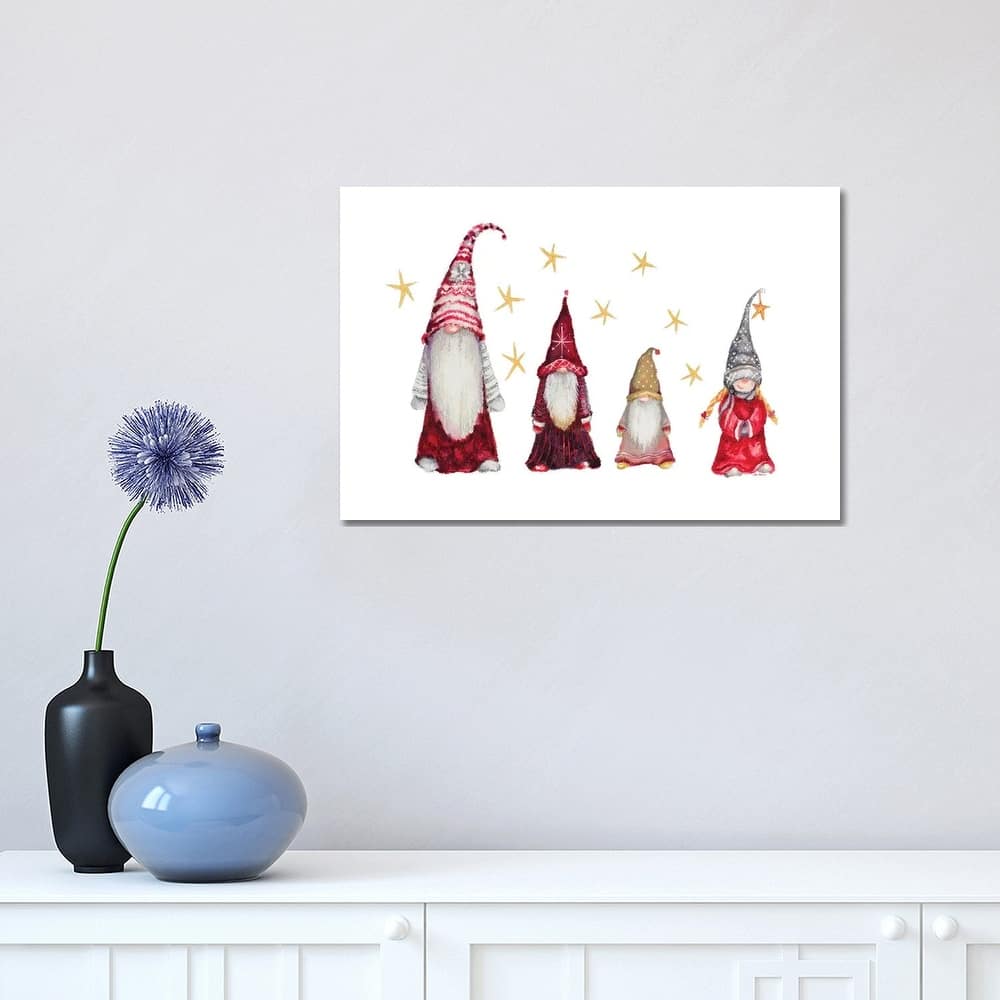 iCanvas "Gnome Family" by Janice Gaynor Canvas Print