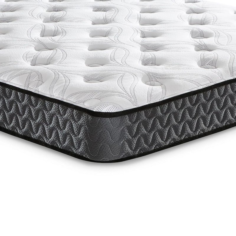 Beny Full Mattress, Bonnell Hybrid Coil, Foam, Firm Comfort 8 Inch