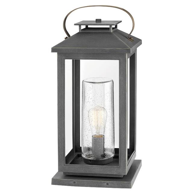Hinkley Lighting Atwater 120v 1 Light 22" Tall Coastal Elements Post - Ash Bronze