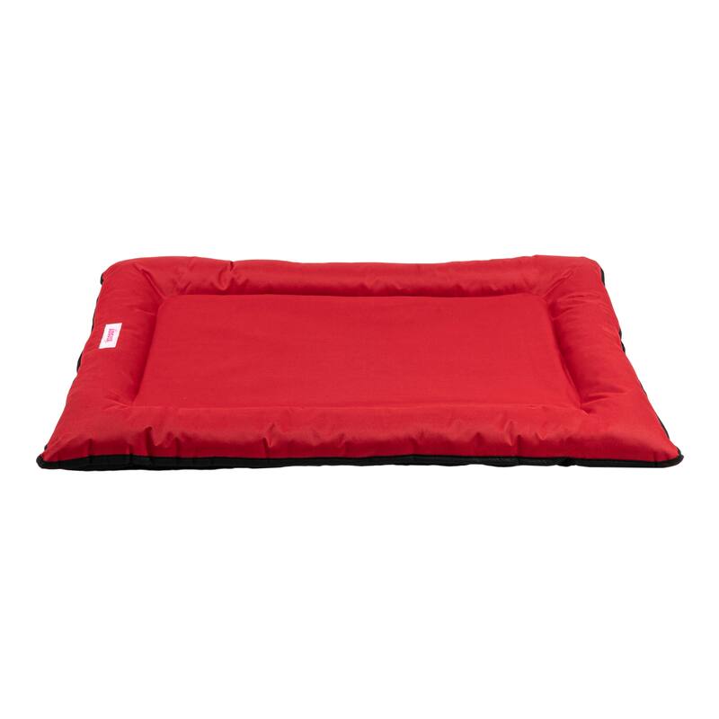 Archie Traditional Oxford Waterproof Indoor/Outdoor Hand-Washable Memory Foam Camping Pet Bed