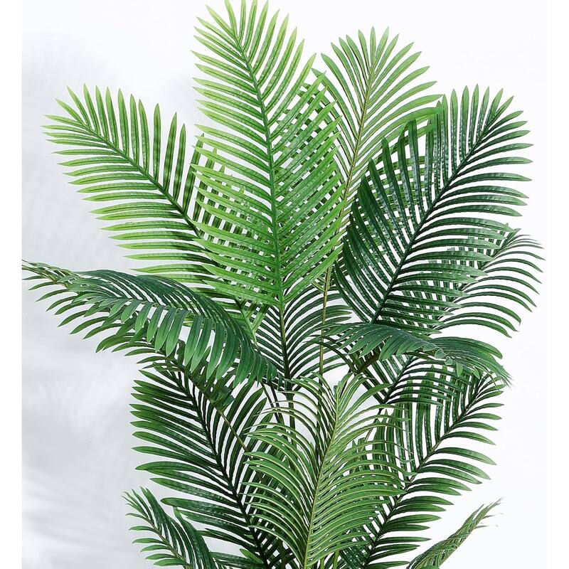 Artificial Areca Palm Tree Fake Plant, 5FT Faux Dypsis Lutescens Plant Tropical Tree - 70 Inch