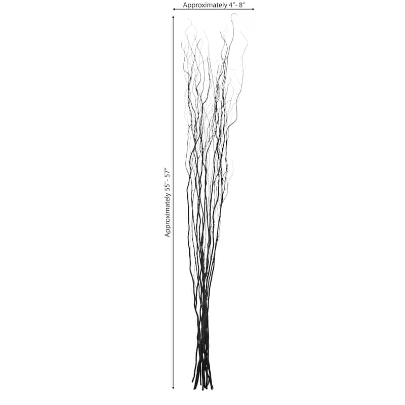 Brown Natural Decorative Dry Branches Authentic Willow Birch Sticks for Home Decoration and Wedding Craft