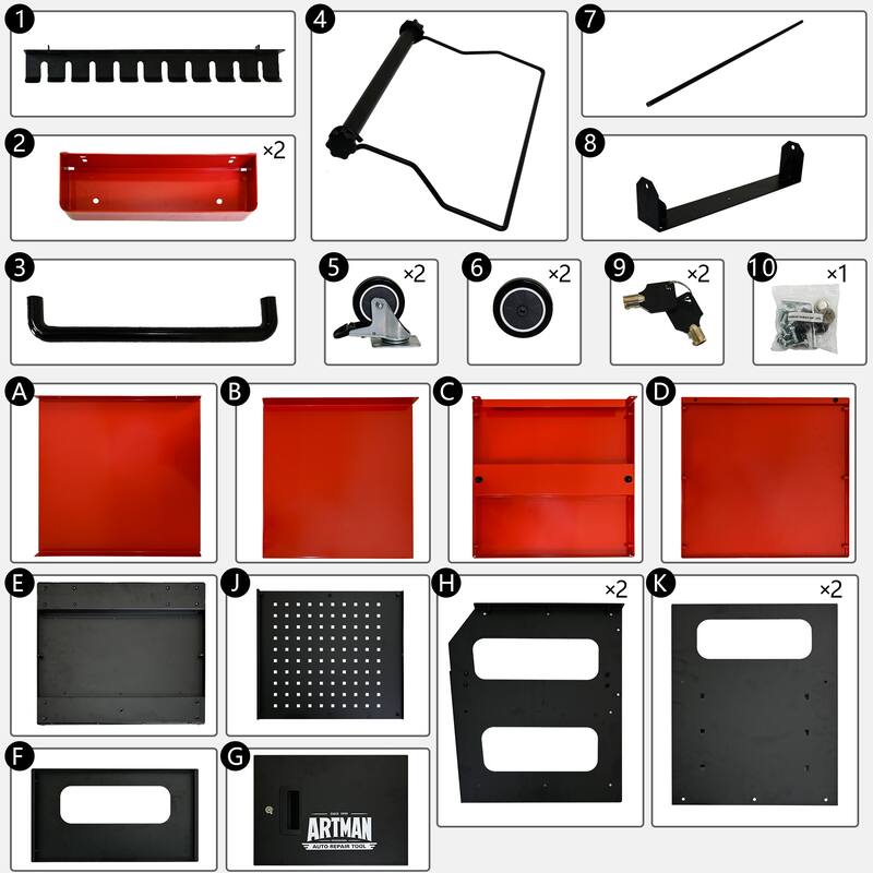 4 Level Multi Purpose Trolley For Diagnostics